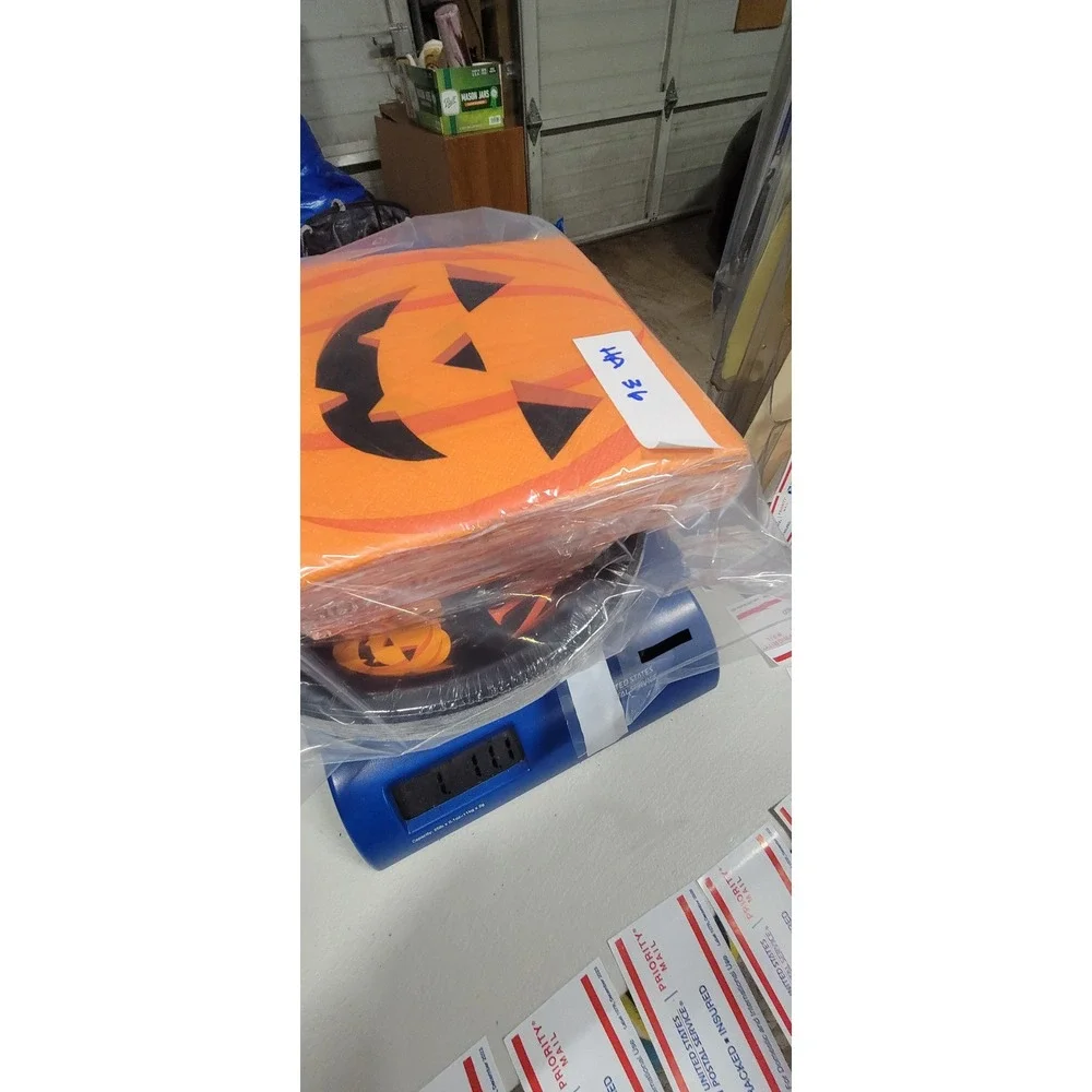 Halloween set plates